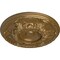Ekena Millwork Granada Ceiling Medallion (Fits Canopies up to 7 1/8"), Hand-Painted Pale Gold, 19"OD x 1 1/2"P CM19GAPAS - alternate 3
